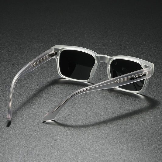 Designer Polarized Square Sunglasses